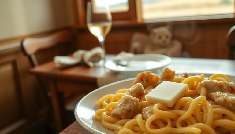 Chicken with Buttered Noodles