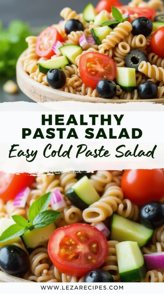 Healthy Pasta Salad Recipe You'll Love Easy Cold Pasta Salad