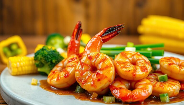 honey garlic shrimp