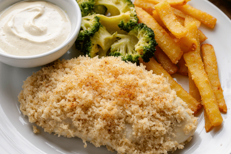 Air Fryer Parmesan Crusted Chicken