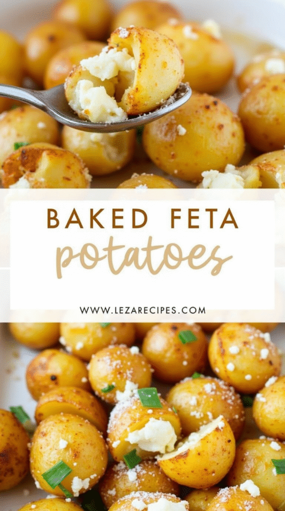Baked Feta Potatoes