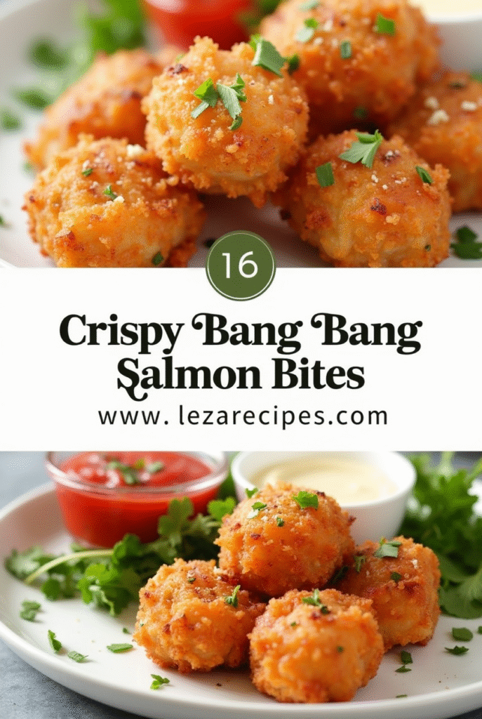 Bang Bang Salmon Bites