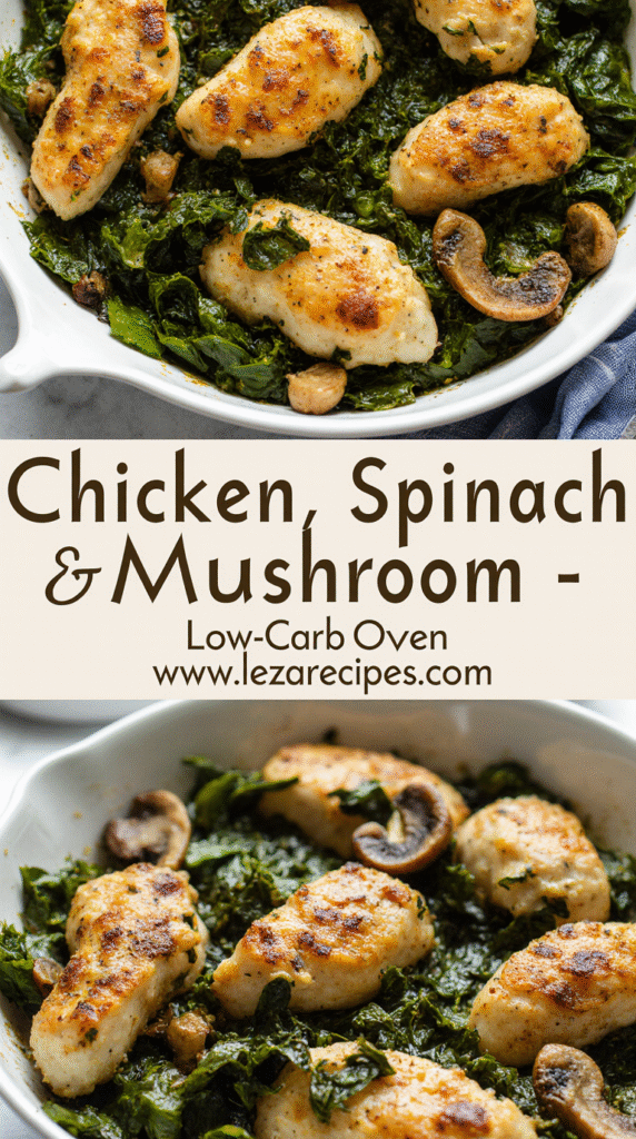 Chicken Spinach Mushroom
