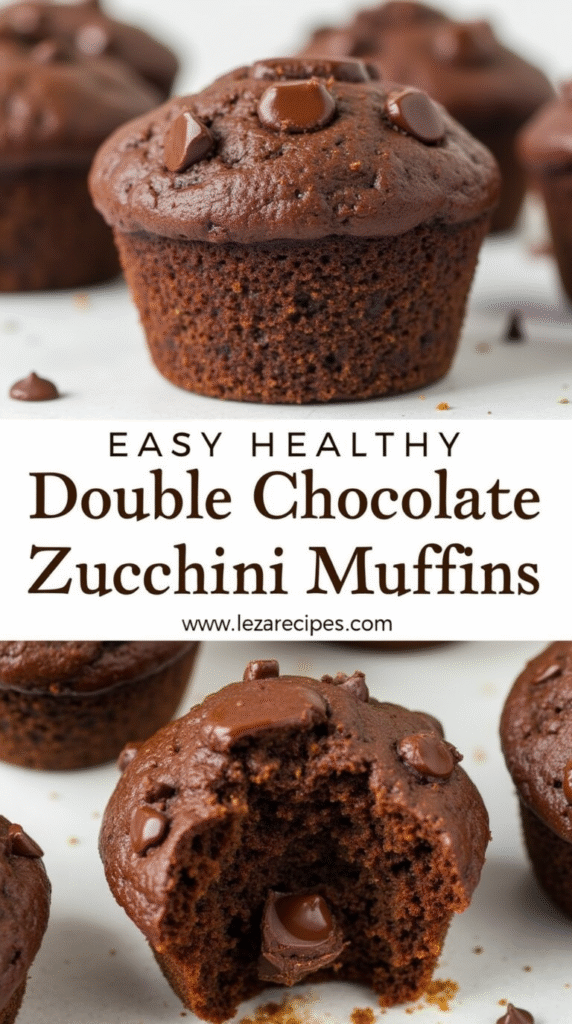Chocolate Zucchini Muffins