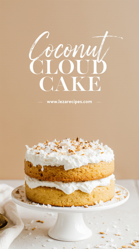 Coconut Cloud Cake