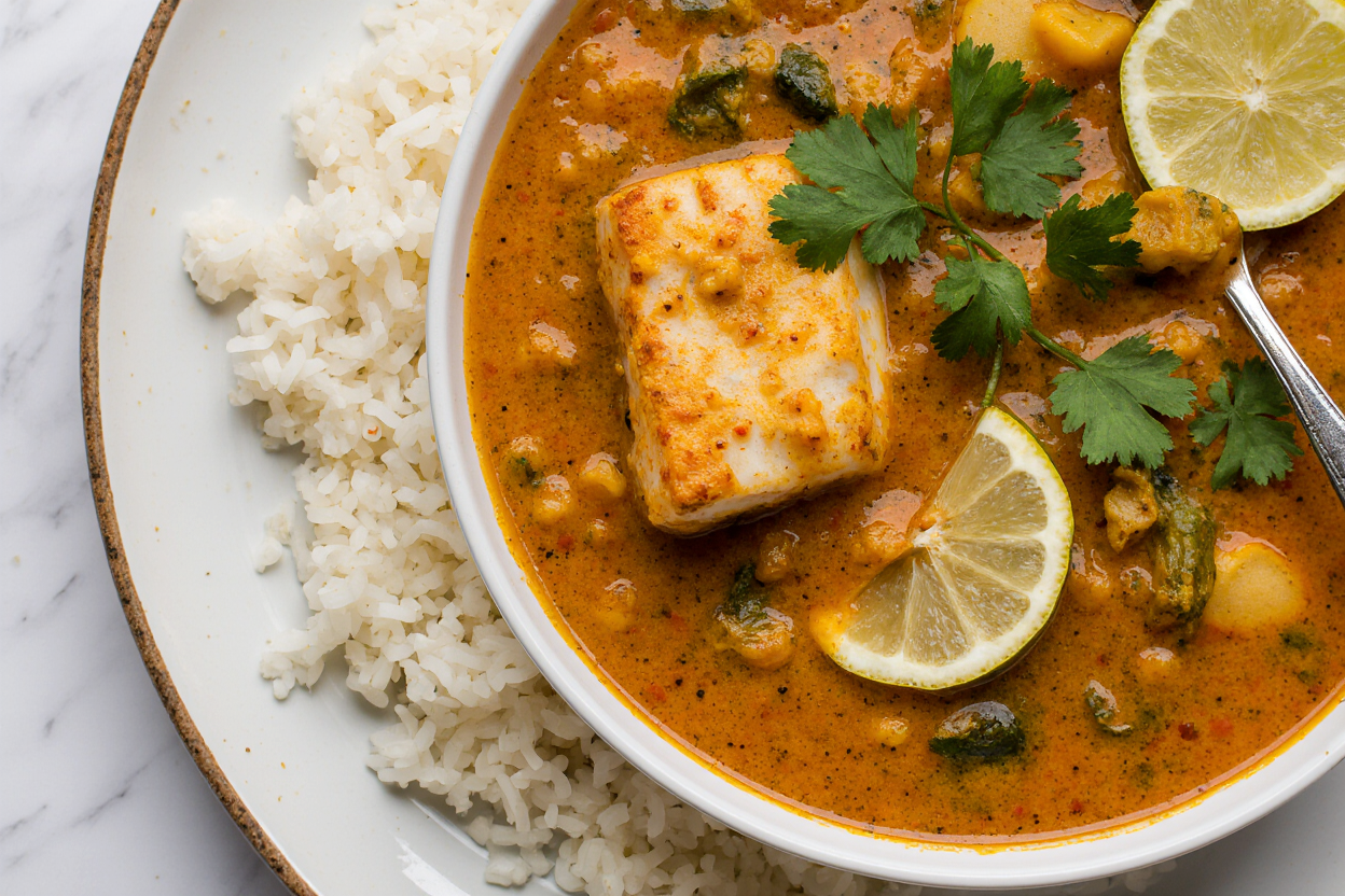 Coconut Lime Fish Curry