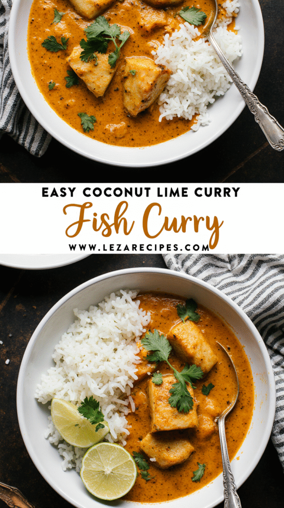 Coconut Lime Fish Curry