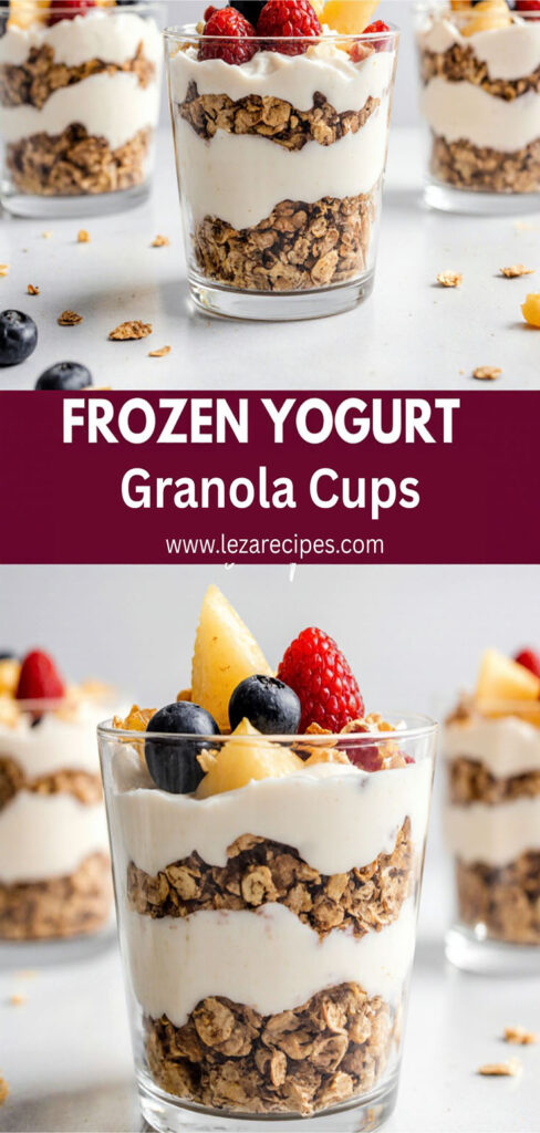 Frozen Yogurt Granola