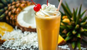 Pina Colada Milkshakes
