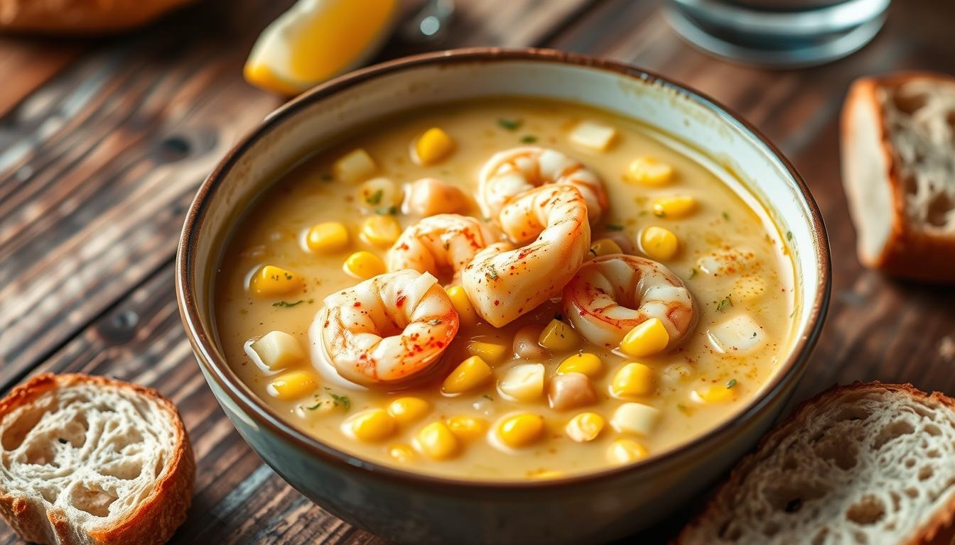 Shrimp and Corn Soup