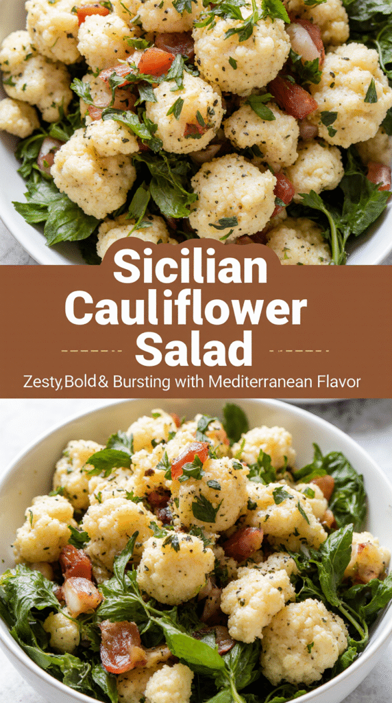 Sicilian Cauliflower Salad
