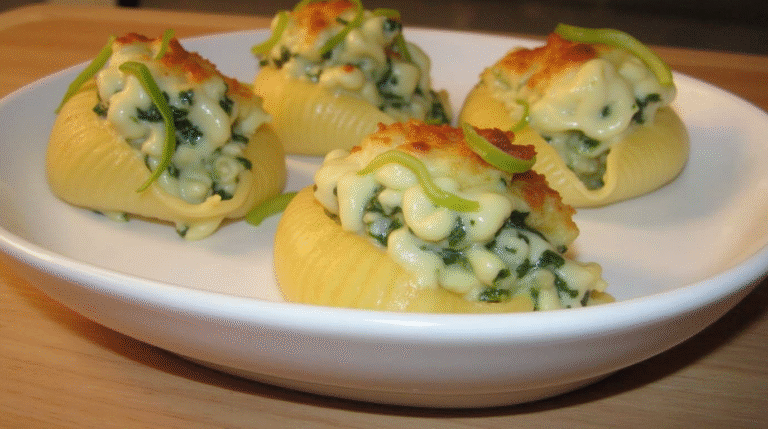 Stuffed Pasta with Spinach & Ricotta