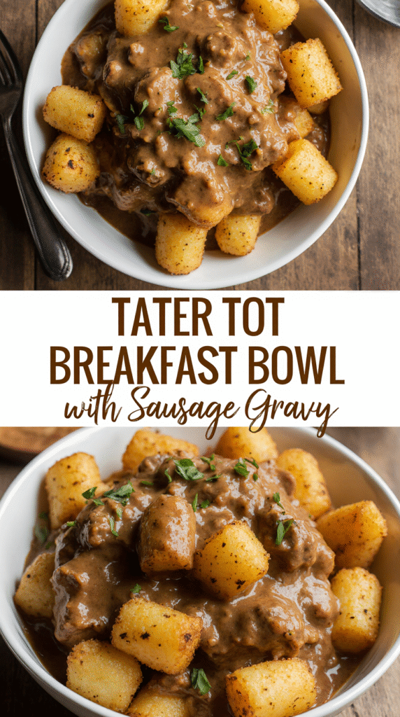 Tater Tot Breakfast Bowl