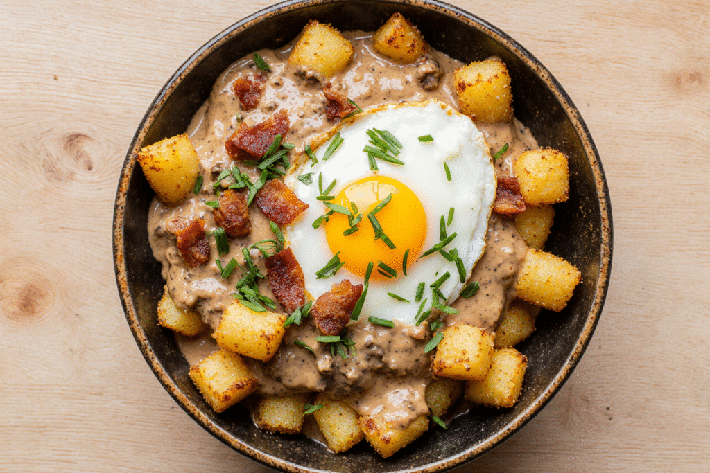 Tater Tot Breakfast Bowl
