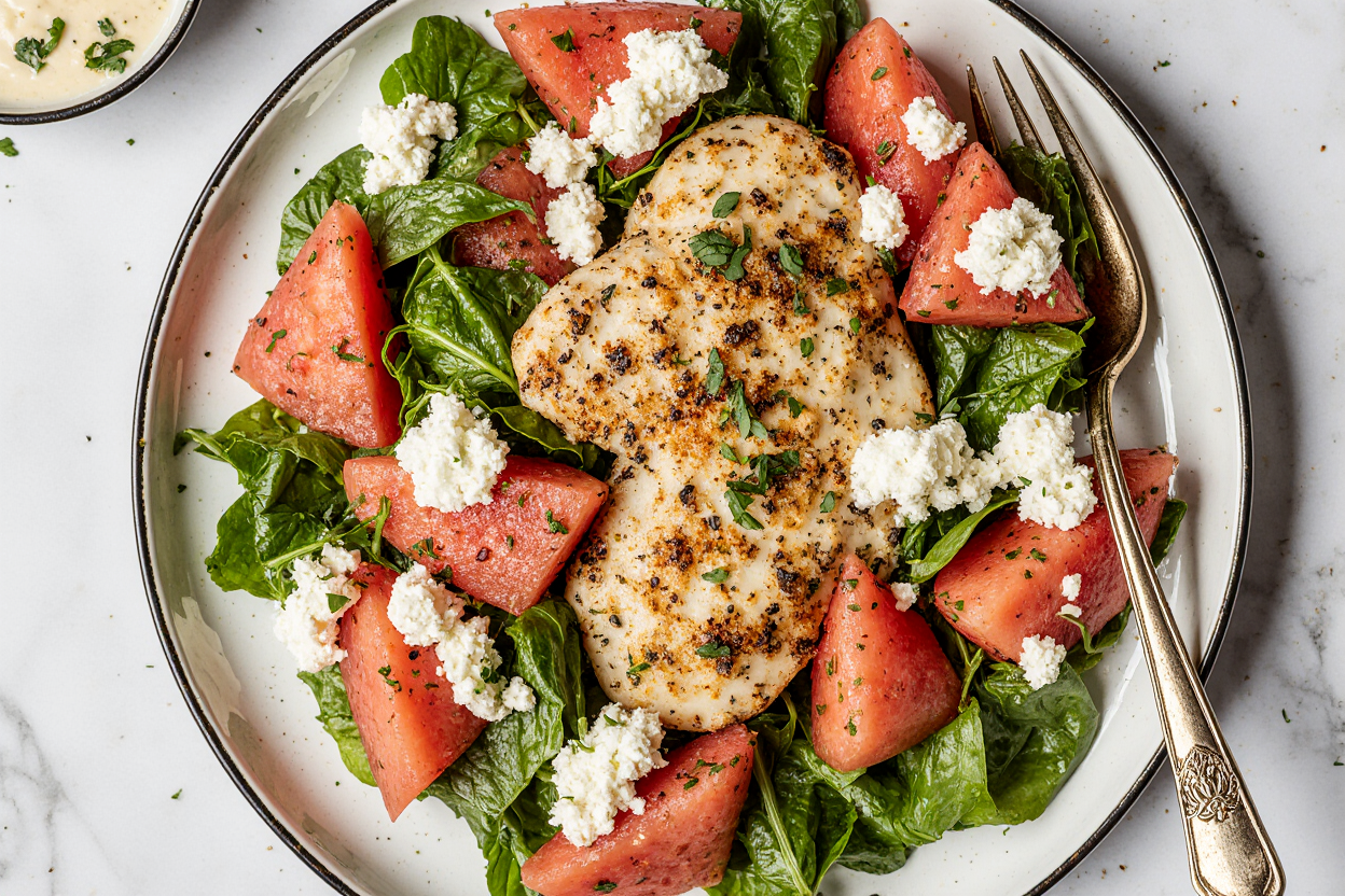 Watermelon Feta Salad