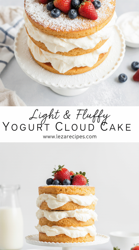 Yogurt Cloud Cake