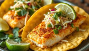 crispy fish tacos