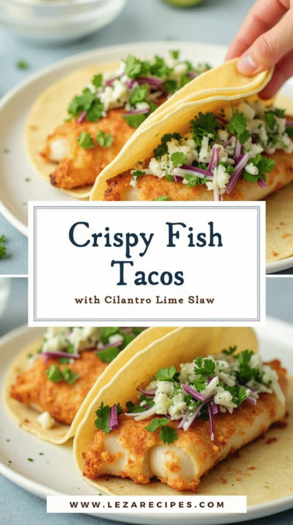 crispy fish tacos
