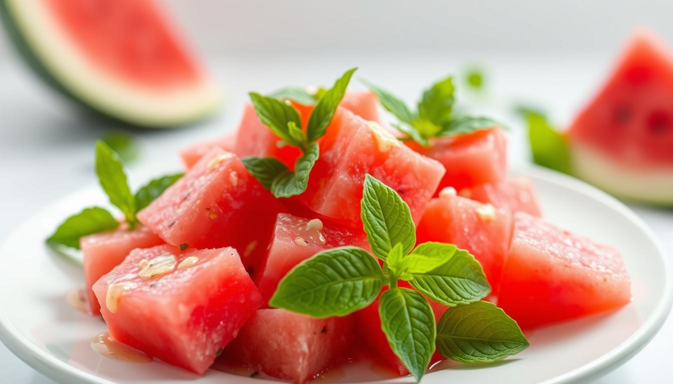 keto watermelon fruit salad