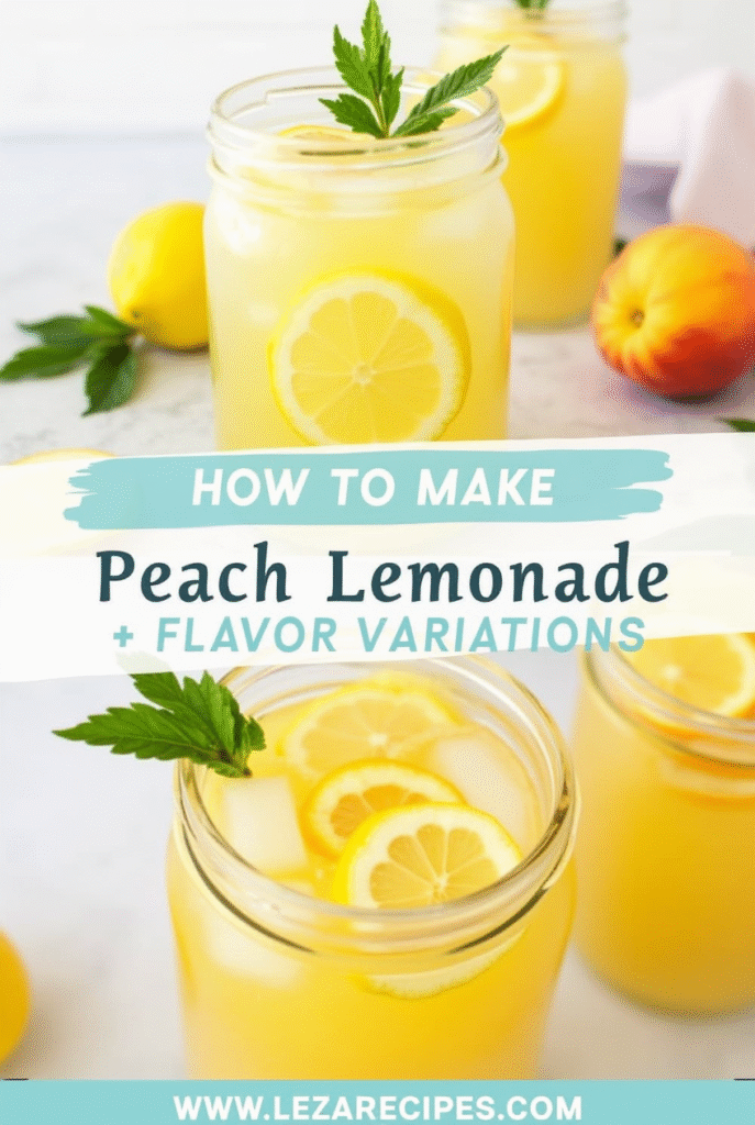 peach lemonade
