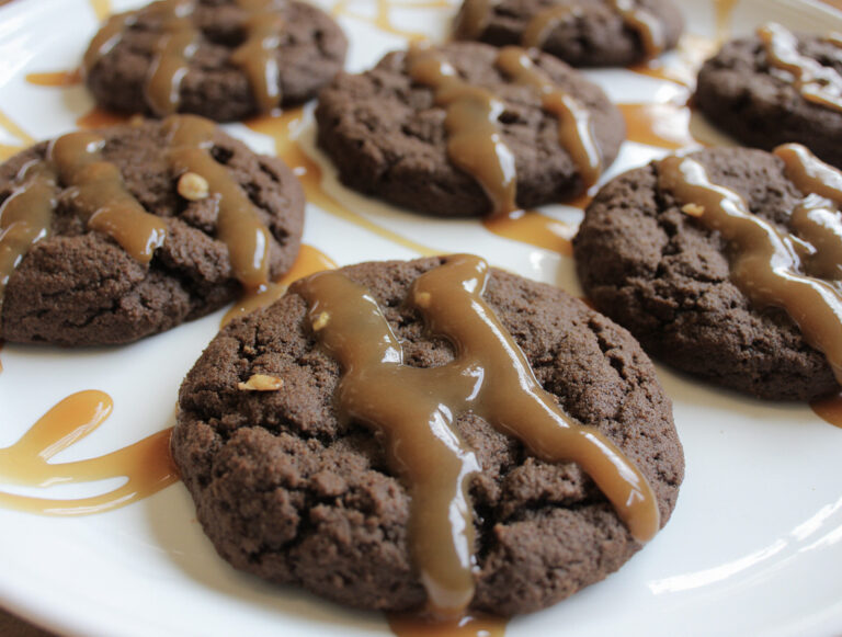 Salted Caramel Chocolate Cookie Recipe -Sweet and Salty Dessert,