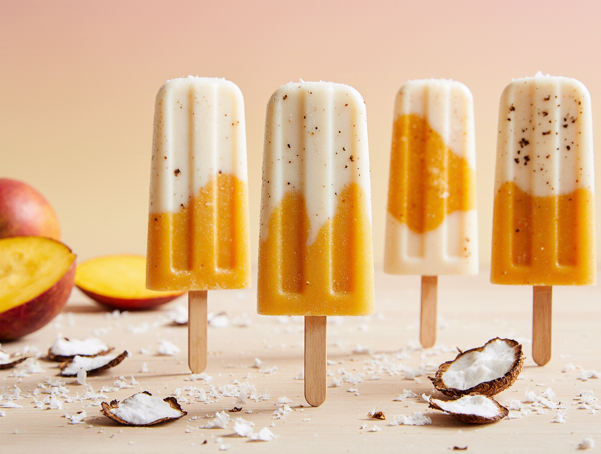Coconut Mango Popsicles (2)