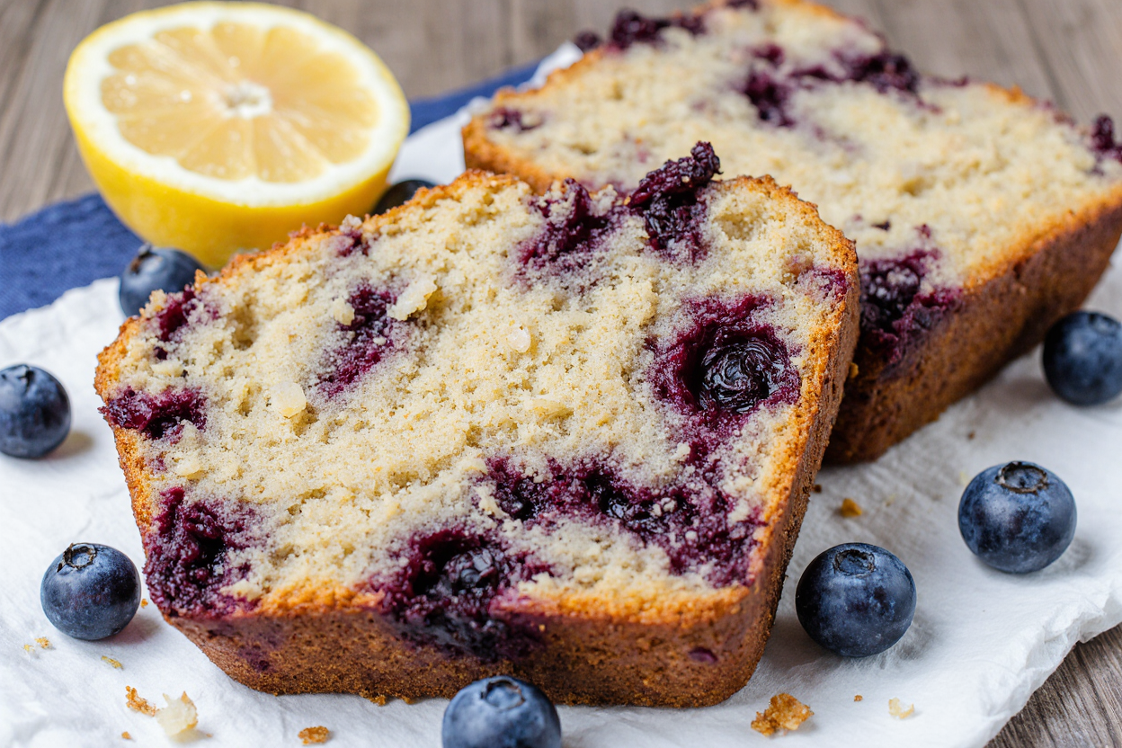 Lemon Blueberry Bread (2)