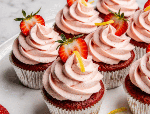Strawberry Lemonade Cupcakes (2)