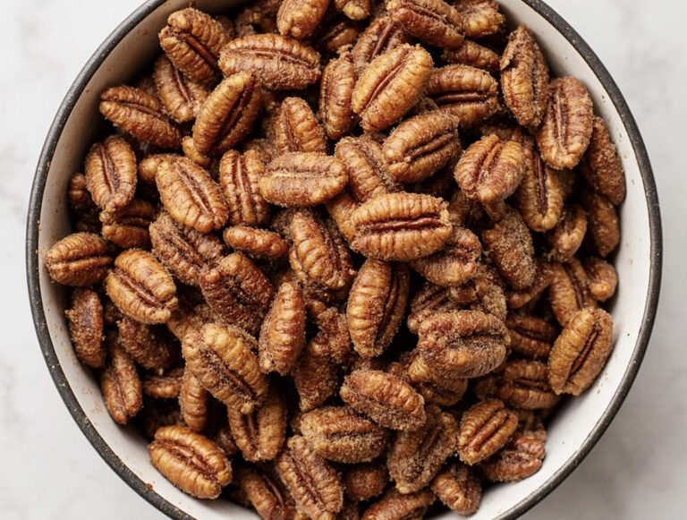 Simple Recipe for Sweet Cinnamon Sugar Pecans