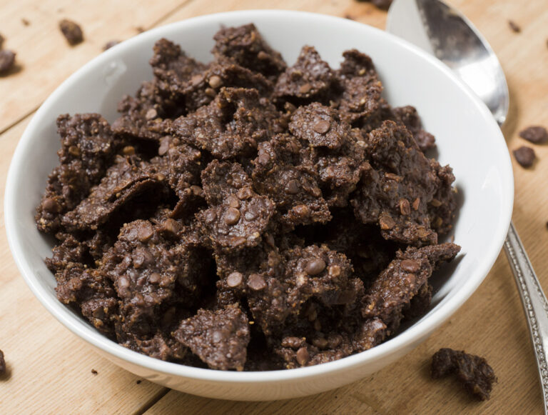Dark Chocolate Quinoa Crisps